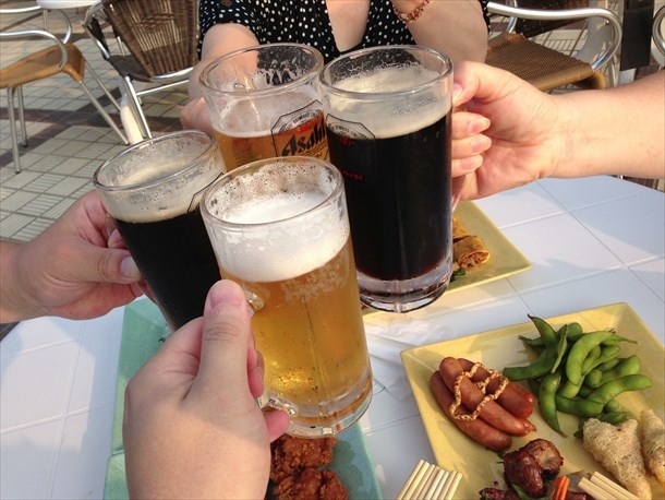 難波高島屋ビアガーデンキラビア